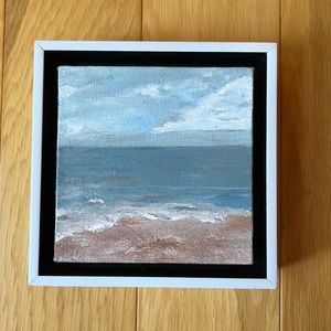 Original Artwork- Ocean Scene on canvas in Frame